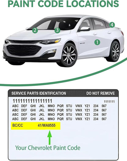 Car Touch Up Paint Red Hot(G7C/WA130X) for Chevrolet, Color Accurate Car Scratch Repair Remover Pen Fix Auto Paint Chips and Nicks