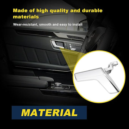 Front or Rear Driver Side Interior Door Handle Repair Kit Compatible with Benz GLK250 X204 C280 GLK280 W204 C63 GLK300 C300 C250 GLK350 C230 Replace# 2047201171 2047201763