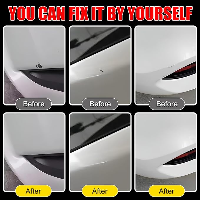 Car Touch Up Paint(Ceramic Pearl(GS)) for LINCOLN, Car Paint Scratch Repair Kit, Quick & Easy Solution to Repair, 2 in 1 Scratch Remover Pen with 2PCS Disposable Micro Applicators