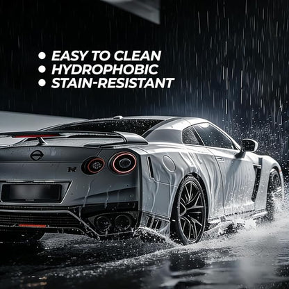 Rockrose Ultra Gloss TPU Clear PPF Film for Car Paint Protection 60 in x 50FT Self-Healing, UV Protection, Scratch & Stain Resistant Hydrophobic, Wet Installation, Strong Adhesive, 7.5 mil Thickness