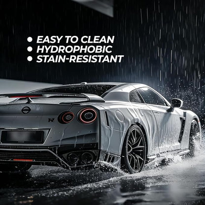 Rockrose Ultra Gloss TPU Clear PPF Film for Car Paint Protection 30 in x 50FT Self-Healing, UV Protection, Scratch & Stain Resistant Hydrophobic, Wet Installation, Strong Adhesive, 7.5 mil Thickness