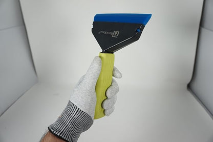 RockRose Comfort Glide Window Wiper Squeegee Effortless Cleaning & Film Installation with Soft TPE Handle for Secure Grip on All Glass Surfaces 2pcs