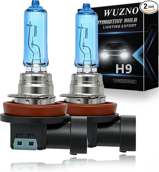 H9 Headlight BulbLight 12V 65W White 5000K High/Low Beam Car Light Bulb Automotive For Altima 2007-2018, Rogue 2015-2022, Malibu 2004-2012, Sentra 2013-2022 and others, Super Bright