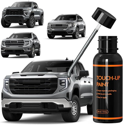 GXD/WA130H Sterling Metallic Touch Up Paint Compatible With GMC, DIY Car Paint Scratch Repair Kit, Automotive Paints, Quick & Easy Fix Scratch Repair for Sierra/Terrain/Yukon/Acadia/Canyon