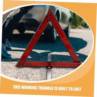 MAGICLULU 5pcs Car Safety Reflectors Warning Safety Triangle Reflective Sign Emergency Roadside Kit for Vehicle