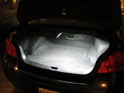 iJDMTOY 18-SMD-5050 LED Strip Light Compatible with Car Trunk Cargo Area or Interior Illumination, Xenon White