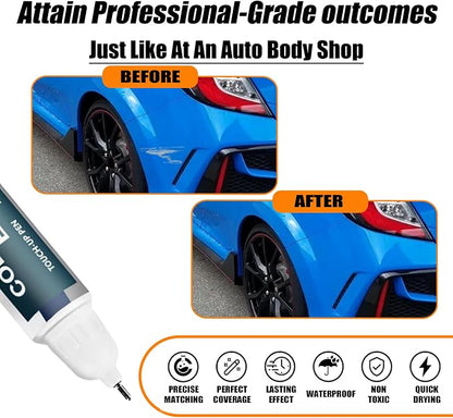 Boost Blue Pearl(B-637P) Touch Up Paint Compatible with Honda, Car Paint Pen Scratch Repair Two-In-One Touch Up Paint, Premium Car Scratch Remover for Deep Scratches