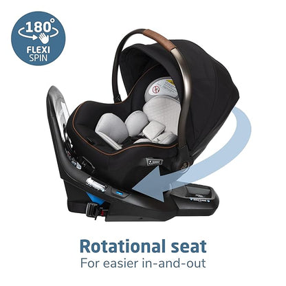 Maxi-COSI Peri 180 Rotating Infant Car Seat, Onyx Sand
