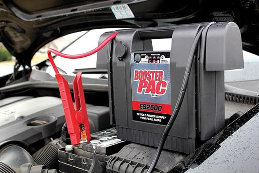 Clore Automotive Booster PAC ES2500 1100 Peak Amp 12V Jump Starter, 900 Amps