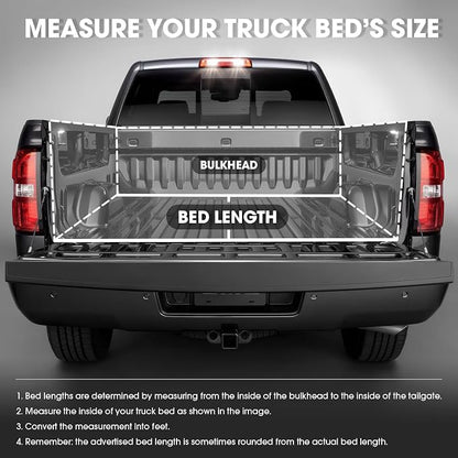 DNA Motoring TTC-RU-020 Soft Vinyl Roll-Up Tonneau Cover Compatible with 02-18 Dodge Ram 1500/19-23 Ram 1500 Classic 6.5Ft Fleetside Styleside Bed