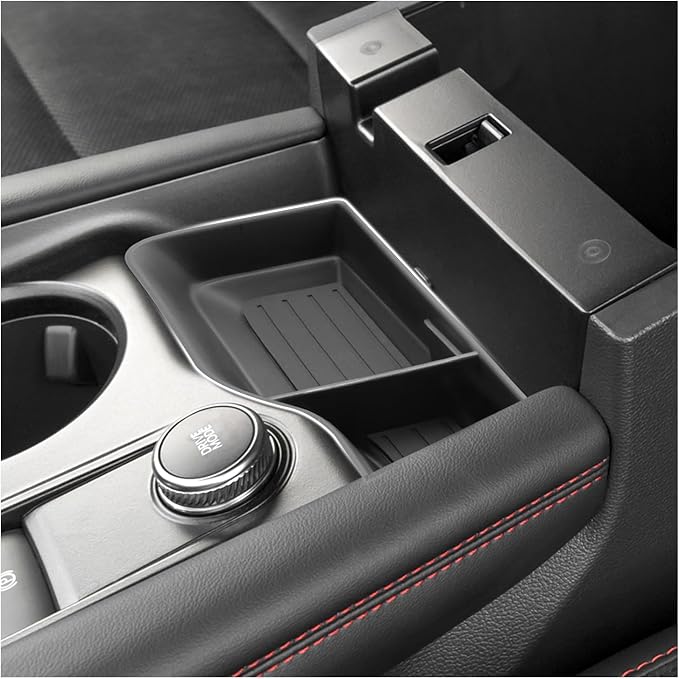 SXCY for 2025 2026 Ford Explorer Center Console Organizer Tray for 2025 2026 Ford Explorer Accessories Front Center Console Tray 2025 2026 Explorer Armrest Front Console Organizer Tray