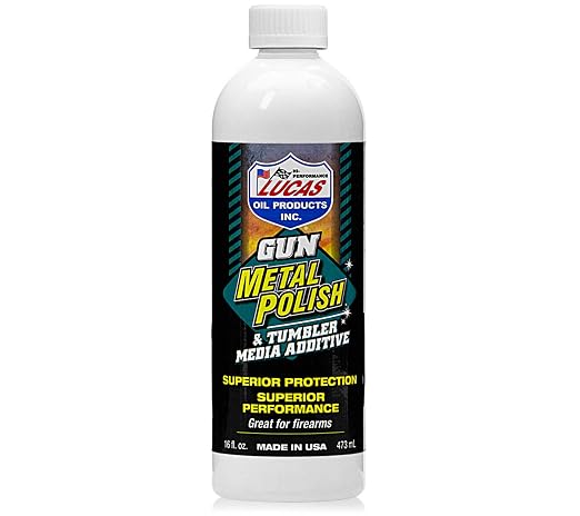 Lucas Oil 10880 Gun Metal Polish - 1 Pint