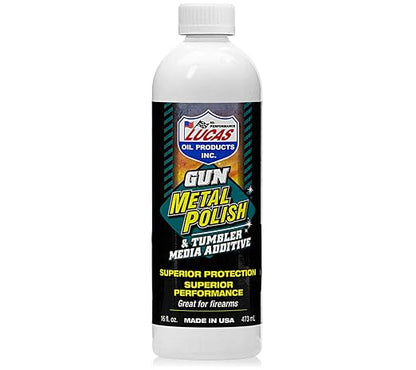Lucas Oil 10880 Gun Metal Polish - 1 Pint
