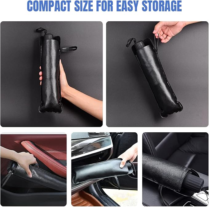 [2026 Upgraded] Sedan SUV Car Sun Shade for Windshield UV Rays and Heat Sun Visor Protector, Foldable Windshield Sun Shade Umbrella,Keep Car Cool,Easy to Use/Store,57''x 30''