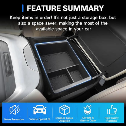 SXCY for 2025 2026 Armada Center Console Organizer for 2025 2026 Armada Accessories Center Console Tray for 2025 2026 Armada Armrest Console Organizer Tray 2025 2026 Armada Middle Console Organizer