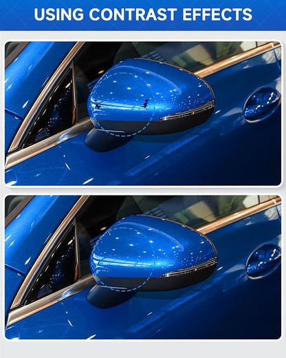 890/5890 Lunar Blue Metallic Touch Up Paint Compatible With Mercedes-Benz Exact Match Car Paint Pen Scratch Repair