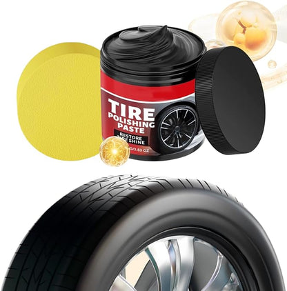 Car Wheel Shine | Automotive Tire Care Product,Automotive Wheel Protectant,for Trucks Sedans RVs SUVs Collectors Dealers Shops Riders Shows Fleet Managers Weekend Cleaning