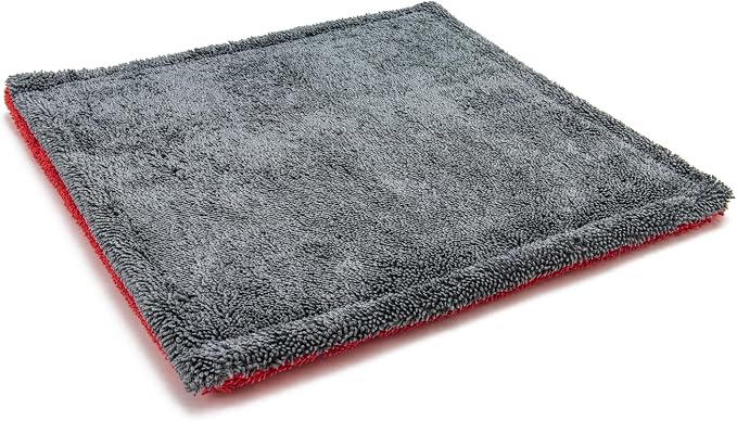 Autofiber [Mitt on a Stick] Dreadnought Drying Cover (12"x12") - Red/Gray