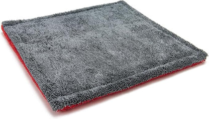 Autofiber [Mitt on a Stick] Dreadnought Drying Cover (12"x12") - Red/Gray