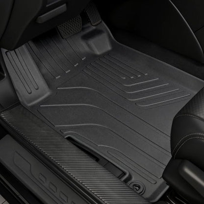 Floor Mats for Honda Accord 2013-2017, All Weather Floor Mats Trunk Cargo Liner and Door Sill Guards Accessories, Full Coverage Set (Fit Sedan Models)