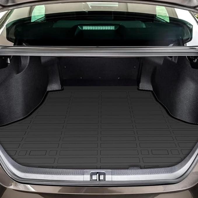 Floor Mats for Toyota Camry 2018 2019 2020 2021 2022 2023 2024(FWD ONLY), (Non Hybrid or AWD) 2022 Camry Floor Mats, 1st & 2nd Row & Cargo Liner, TPE Anti-Slip Waterproof Car Accessories