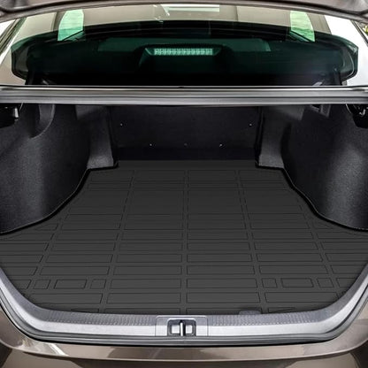 Floor Mats for Toyota Camry 2018 2019 2020 2021 2022 2023 2024(FWD ONLY), (Non Hybrid or AWD) 2022 Camry Floor Mats, 1st & 2nd Row & Cargo Liner, TPE Anti-Slip Waterproof Car Accessories