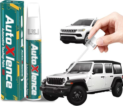 Bright White(PW7/GW7) Touch Up Paint Compatible with Jeep Car Paint Pen Scratch Repair Automotive Scratch Remover Fix Exact Color Match