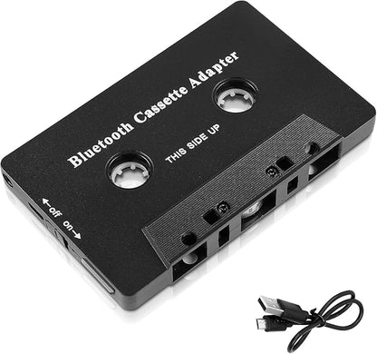 Cassette Bluetooth Adapter for Car, Wireless 5.1 Bluetooth Cassette Adapter, Wireless Cassette Receiver for Car