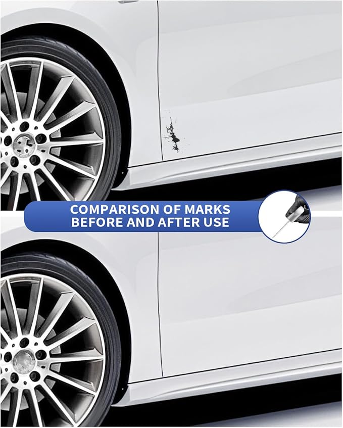 149/9149 Polar White Touch Up Paint Compatible with Mercedes-Benz Exact Match–Chips and Nicks Touch Up