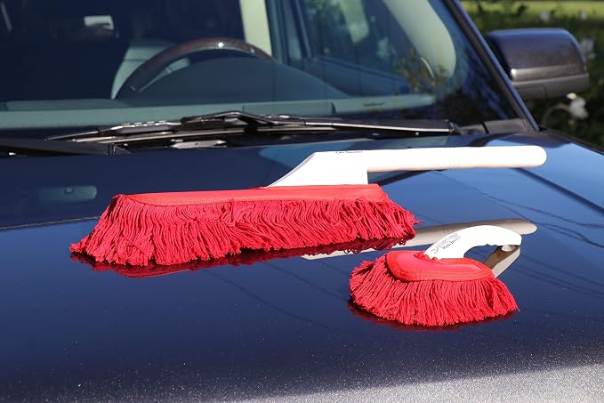 California Car Duster Auto Detailing Combo Kit with Plastic Handle 73556