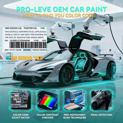 Granite(PAU/LAU) Touch Up Paint Compatible with Dodge Car Paint Pen Scratch Repair Automotive Scratch Remover Fix Exact Color Match