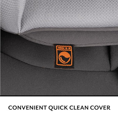 Evenflo REO by Revolve360 Rotating Convertible Car Seat with Quick Clean Cover, Infant to Toddler, Forward and Rear Facing, Compact Design, One-time Install (Chelsea)