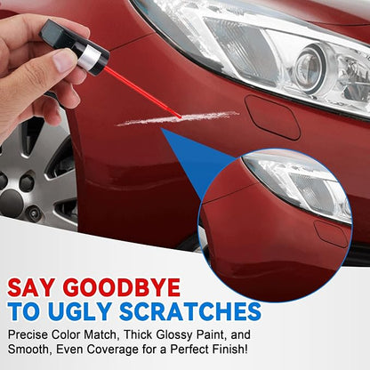 Touch Up Paint for Cars, Pure Red Car Paint Scratch Repair, Auto Paint Repair Pen, Automotive Scratch Remover, Professional Seamless Coverage, Color Accurate, Long lasting Adhension, Fast Drying