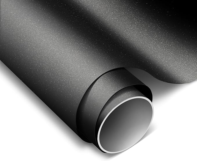 ColorFusion PPF by VViViD, Matte Stealth Metallic Black Dry Apply PPF Vinyl Car Wrap Roll 10ft x 5ft