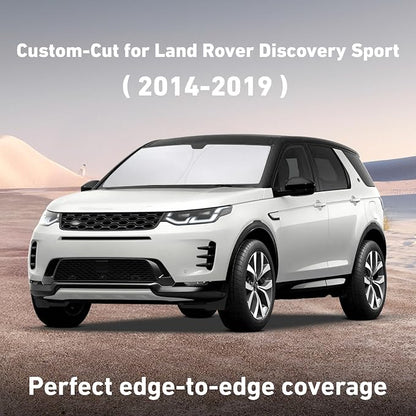 EcoNour Windshield Sunshade Compatible for Land Rover Discovery Sport 2014-2024, 2025, 2026 Sun Visor for Front Windshield & Window Sun Shade Cover, UV Blocker&Protector, Car Accessories
