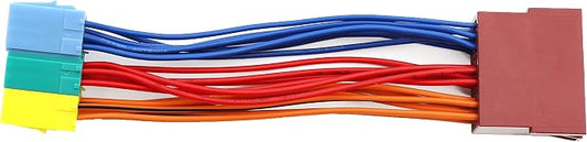 Auxiliary Audio MP3 Changer Adapter Cable Connector Fit for Au-di 8Pin Mini ISO