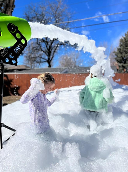 The Most Reliable and robust foam party solution - Up to 700 Gallons or 12 Rounds of bubble party fun - Compatible with ALL Foam Machines & Generators