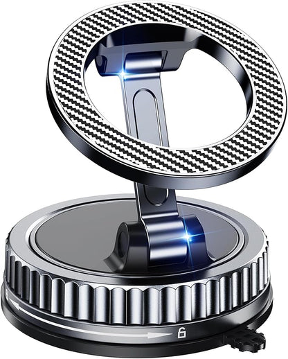 Car Phone Holder for Magsafe [2026 89+LBS Suction & 3700gf Magnetic] 360° Adjustable cell Phone Mount, Phone Holders for Your Car Dashboard & Windshield Shower & Wall Mounts for iPhone 17-12 Series
