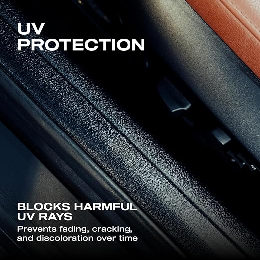 Nasiol TrimCoat Hydrophobic Ceramic Coating Kit – Plastic Trim Restorer for Cars, Restores Faded Trim to Original Color, Up to 2 Years Durability, Ultimate UV Protection, Easy Application – 1.01 oz