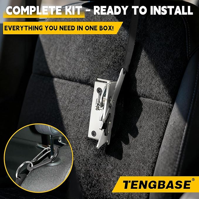 All-in-One Pre-Assembled Rear Seat Release Kit for Ford F-150 F-250 F-350 SuperCab & SuperCrew (2009-2025)