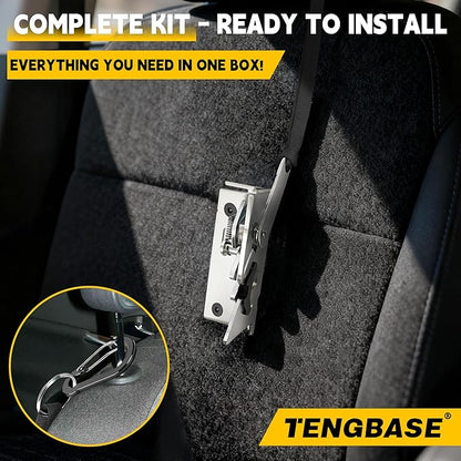 All-in-One Pre-Assembled Rear Seat Release Kit for Ford F-150 F-250 F-350 SuperCab & SuperCrew (2009-2025)