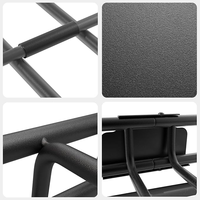 Wildroad Car Roof Cargo Carrier Combo of Upgraded 64"x 39"x 4" Roof Rack Cargo Basket with 21 Cubic ft Ultra Waterproof Anti-Tear Fabric Cargo Carrier Bag and Super Duty Bungee Cargo Net