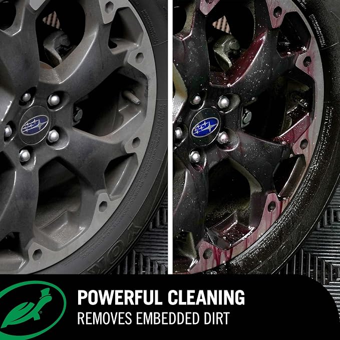 Turtle Wax Hybrid Solutions Rapid Decon Iron Remover, 23 fl oz, Wheel Cleaner, Versatile Iron Remover and Tire Cleaner