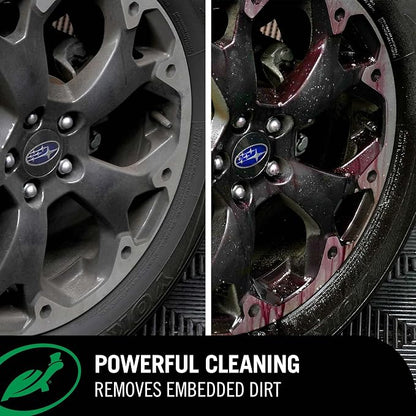 Turtle Wax Hybrid Solutions Rapid Decon Iron Remover, 23 fl oz, Wheel Cleaner, Versatile Iron Remover and Tire Cleaner