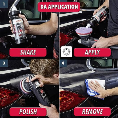 SONAX Ultimate Cut | Strong Abrasive Compound | Removes p1000 or Finer | Water Based Polish/Compound | Step 1 Compound | Removes Deep Scratches | Removes Sand Scratches | 250ml | 239141