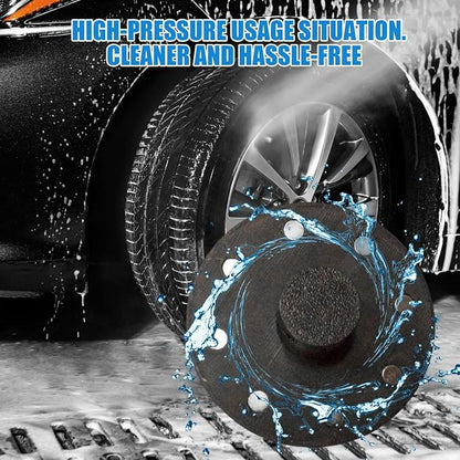 O Ring Chassis Cleaner Flusher Kit with 360° Nozzle & Quick Coupling,All-Round Undercarriage Cleaner