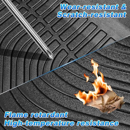 Cartist Floor Mats Fit for Kia Sportage 2023-2026 (Only for Hybrid Models) (Not Fit Plug-in) All Weather Car Mat Floor Liner for Sportage Accessories, Front & Rear Row TPE Waterproof