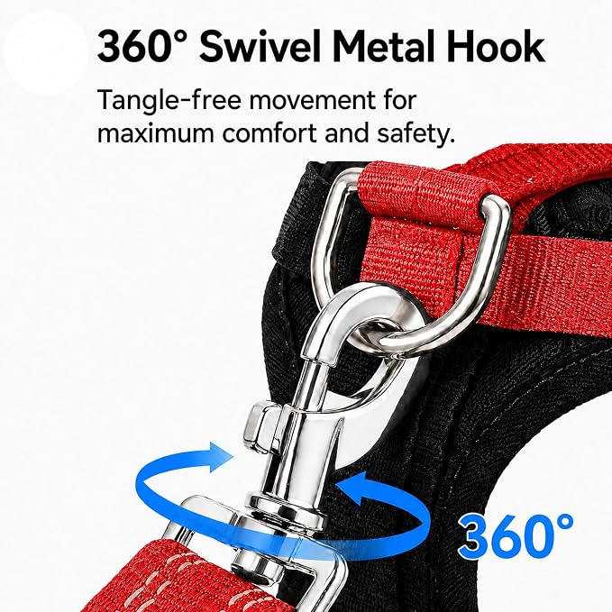 Dog Seat Belt 2Pcs, Retractable Pet Car Harness, Adjustable Dog SeatBelts for Vehicle, Nylon Pet Safety with Elastic Bungee