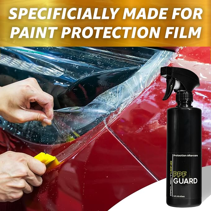 Project Mono PPF Guard - PPF Cleaner Spray that Restores & Enhances Hydrophobic Protection | Made for All Paint Protection Film for Cars | Easy Spray & Wipe Application - 16 fl oz