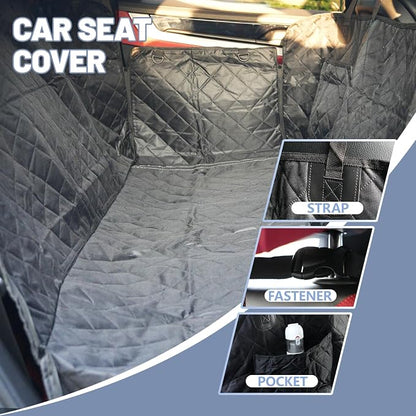 Dog Car Seat Cover for Pets Waterproof Seat Cover Hammock Scratch Proof Nonslip Back Seat Pet Bed Mat for Travel Durable Soft Back Seat Covers for Cars Trucks and SUVs (23.5 x 51 inch)